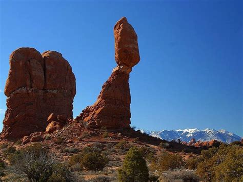 Free Picture Balanced Stone Arches National Park