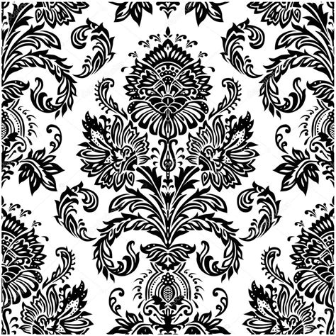 Victorian patterns illustrations & vectors. Vector Seamless Victorian Pattern. — Stock Vector ...