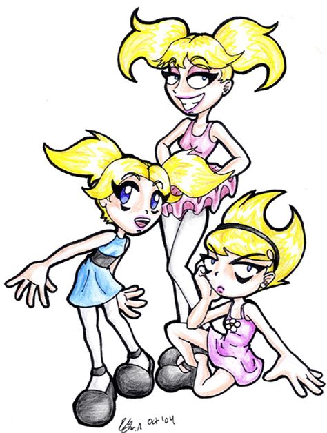 Cartoon Cartoon Blonde Girls By Pretty And Dangerous On