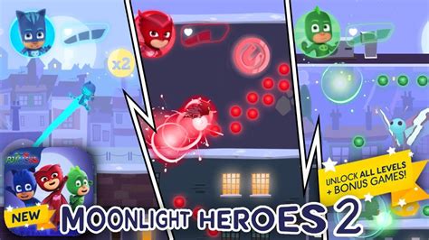 Pj Masks Moonlight Heroes 2 Official New Ipad Game Youtube