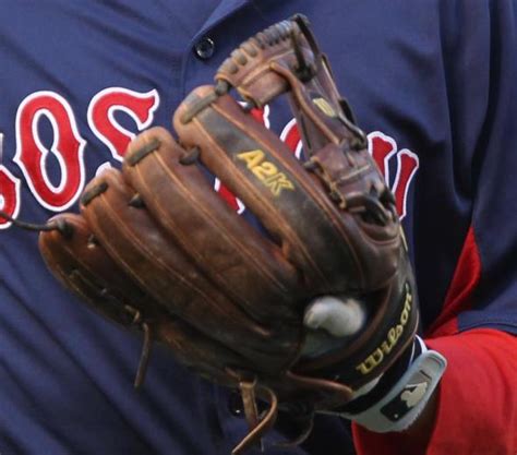 What Pros Wear Dustin Pedroia S Wilson A K Dp Glove What Pros Wear