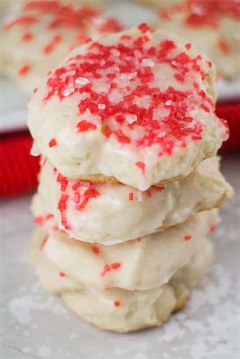 Cover bowl with plastic wrap and refrigerate for 15 minutes. Cream Cheese Christmas Sugar Cookies - Brooklyn Farm Girl