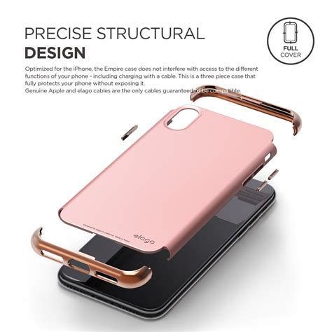 Empire For Iphone X Rose Gold Rose Gold Elago Slg Design