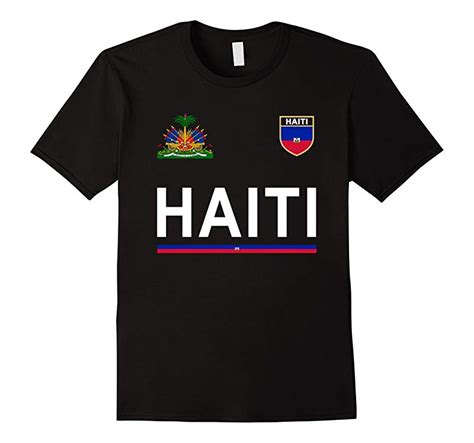 Haiti Soccer T Shirt Haitian Retro Football Jersey 2017 Rt Rateeshirt