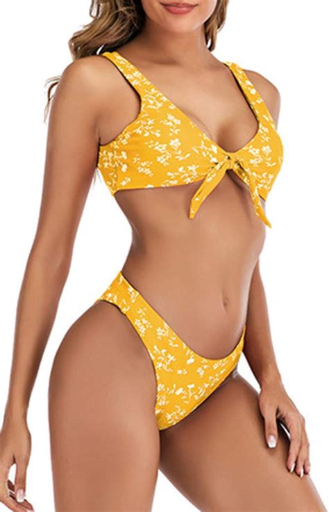 Amazon Com Bikini Bathing Suits For Women Modern Art Castle My Xxx Hot Girl