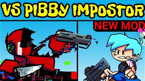 Friday Night Funkin New Vs Pibby Red Impostor Cutscene Come Learn