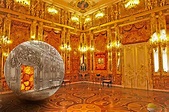 The Amber Room in Catherine Palace is the subject of the third ...