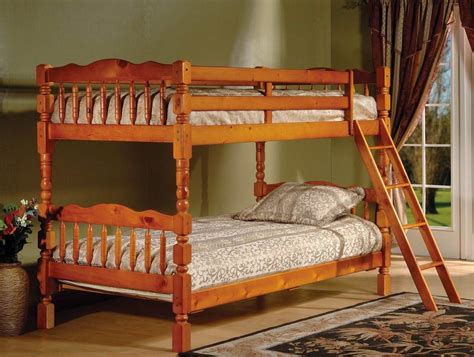 Bn Bb07 Cheap Wooden Bunk Bed With Small Post Baongoc Wooden Furniture
