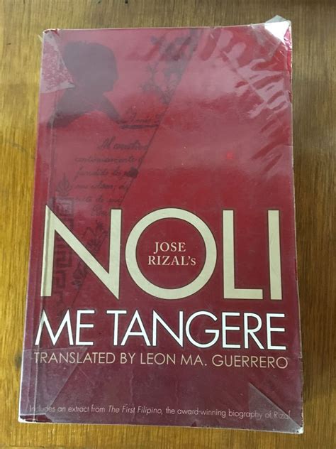 Noli Me Tangere Translated By Leon Ma Guerrero Hobbies And Toys