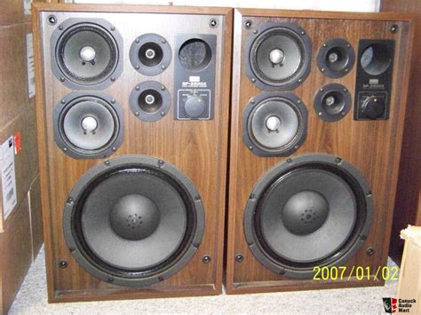 Rare Large Vintage Kenwood Kl 888d Speakers Photo 351929 Canuck