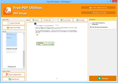 Free pdf splitter merger is a free and advanced application to join pdf or to split pdf documents and for extracting or deleting page from. PDF Merger Download