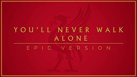 You'll never walk alone is a show tune from the 1945 rodgers and hammerstein musical carousel. You'll Never Walk Alone | Epic Version - YouTube