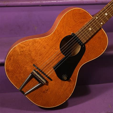 1960s United Made Electrified Tailpiece Parlor Guitar