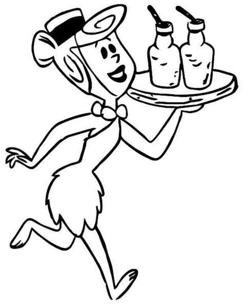 Wilma Flintstone Cameriera Disegno Da Colorare Gratis Disegni Da