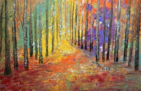 Image Result For Abstract Forest Paintings Painting Large Canvas Art
