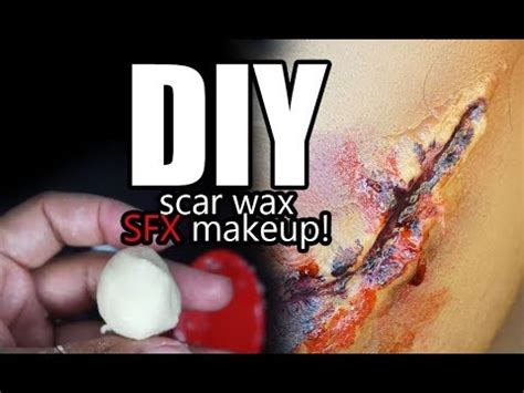 Open me for me details.subscribe! EASY DIY Scar wax for Halloween & Special Effects Makeup - YouTube