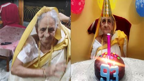Watch 93 Year Old Grannys Dance On Her Birthday Leave Netizens Amazed