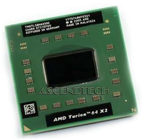 Socket S1 19 Ghz Amd Tl 58 Turion 64 Dual Core Processor