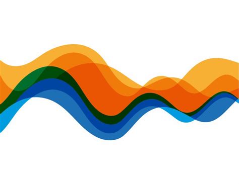 Abstract Waves Color Abstract Background Vector Graphic Free Vector