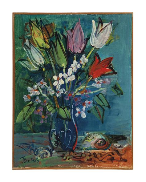 Jean Dufy French 1888 1964 Les Fleurs I Christies