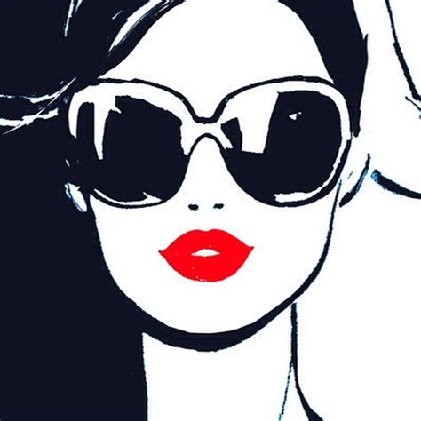 70 S Sunglasses Close Up Fashion Art Illustration Pop Art Illustration Drawing Sunglasses
