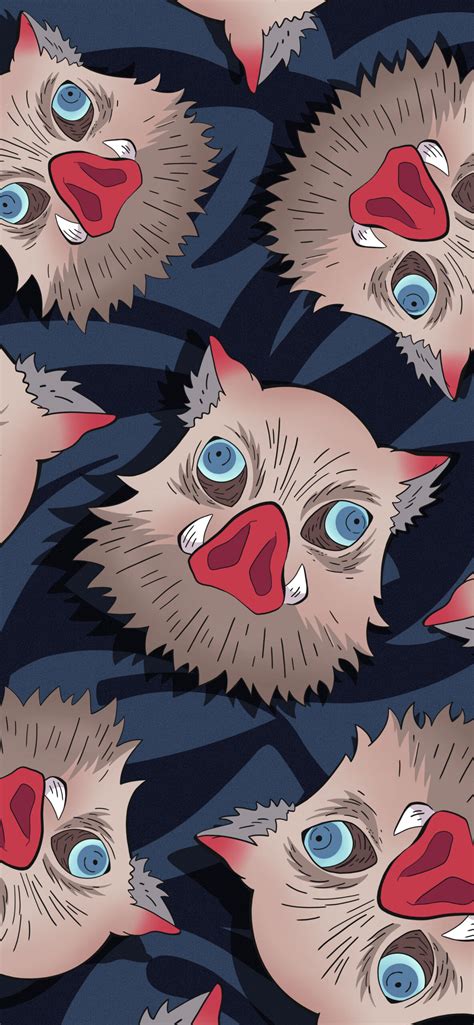 Demon Slayer Phone Wallpaper Anime Backround With Inosuke Hashibira