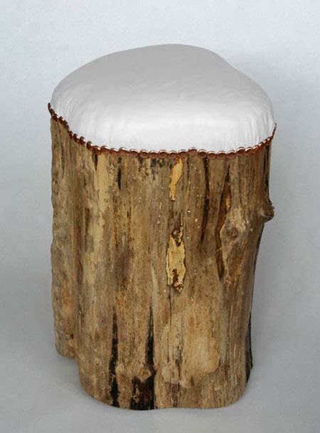 Stump Stools A Sustainable Stool For Indoor And Outdoor Purposes