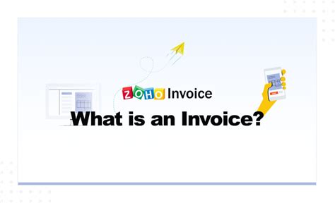What is an invoice? Purpose, types, elements, and tips | Zoho Invoice
