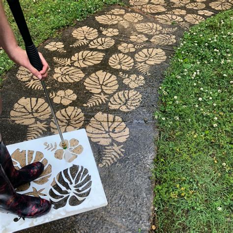 Maybe you would like to learn more about one of these? Pin on Concrete Jungle DIY Driveway Art® Stencil