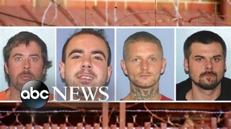 Multi State Manhunt Launched After 4 Men Escape Prison Abc News