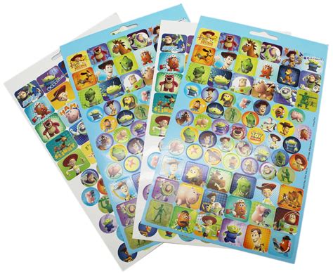 Disney Pixars Toy Story Stickerland Pad Assorted Character Stickers 4 7a7