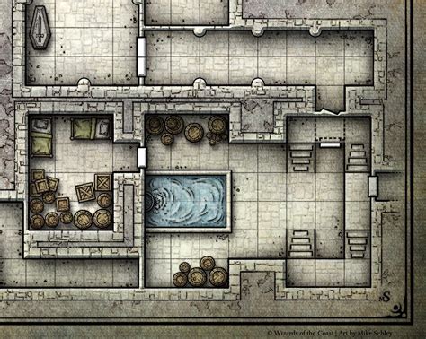 Redbrand Hideout By Itim At Rpg Net Fantasy City Map Dungeon Maps My