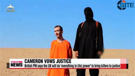British Pm Condemns Execution Of British Aid Worker Is 영국인 인질 참수 Youtube