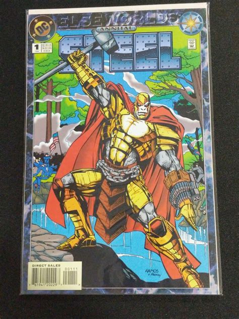 Dc Comics Steel Annual Issue 1 1994 Superman Shaq Elseworlds Ebay