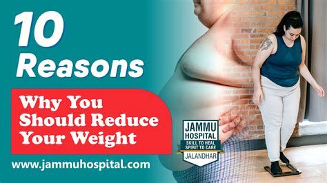 10 reasons why you should reduce your weight
