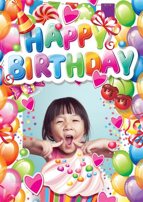 Maybe you would like to learn more about one of these? Free Printable Photo Happy Birthday Cards Online | Customized Photo Cards | Printed & Mailed For ...