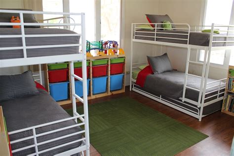 Little children learn by doing, so make two children bedroom spacious and suitable for different activities. How to Fit 6 Kids in One Room on a Budget