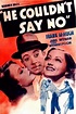 He Couldn't Say No (1938) - Posters — The Movie Database (TMDB)