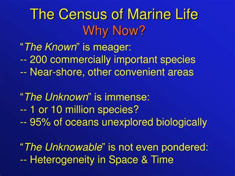 Ppt The Census Of Marine Life Powerpoint Presentation Free Download