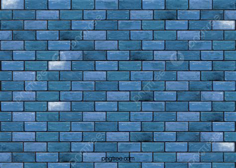 Blue Real Brick Wall Background Wallpaper Realism Dust Background