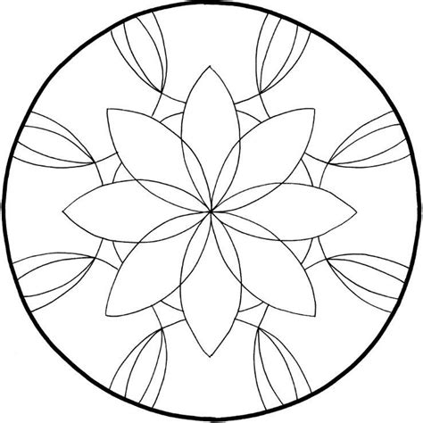 Das rätsel sieht aus wie ein leeres gitter. Mandalas zum Ausdrucken: Tolle Blumen-Mandala-Vorlage zum ...
