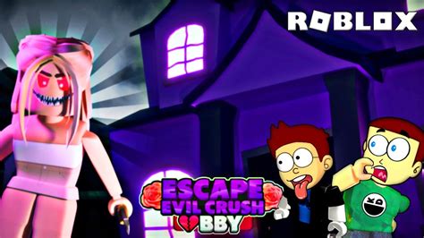 Roblox Escape Evil Crush Obby Scary Obby Shiva And Kanzo Gameplay