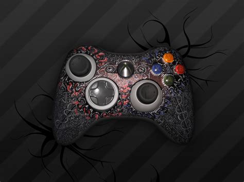 Very Detailed Xbox Controller By Supertod On Deviantart