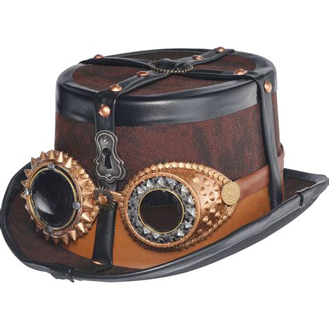 Steampunk Top Hat Deluxe 9in X 7in Steampunk Top Hat Steampunk Hat