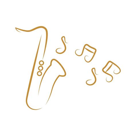 Premium Vector Saxophone Logo Icon Design
