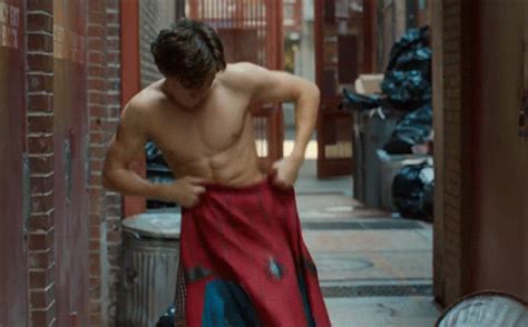 We Love Hot Guys Tom Holland Shirtless In Spider Man Homecoming My Xxx Hot Girl