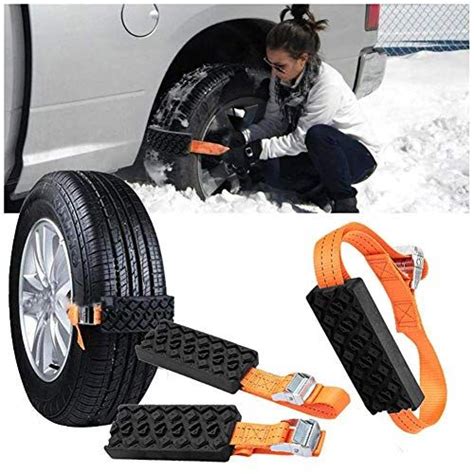 Anti Skid Tire Blocksreusable Auto Emergency Snow Mud And Sand Tire