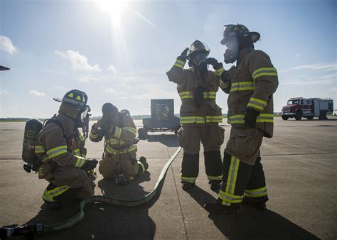 Firefighters Test Rescue Skills During Egress Training Moody Air