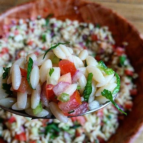 Israeli couscous is more than just couscous made in israel. Israeli Orzo Salad | Recipe | Orzo salad, Salad, Cold meals