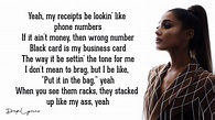 7 rings - Ariana Grande (Lyrics) - YouTube Music